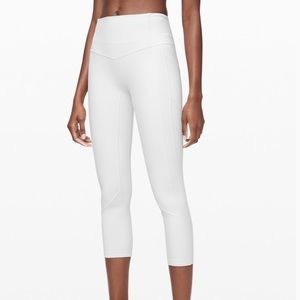 All the Right Places Crop II - Lululemon leggings